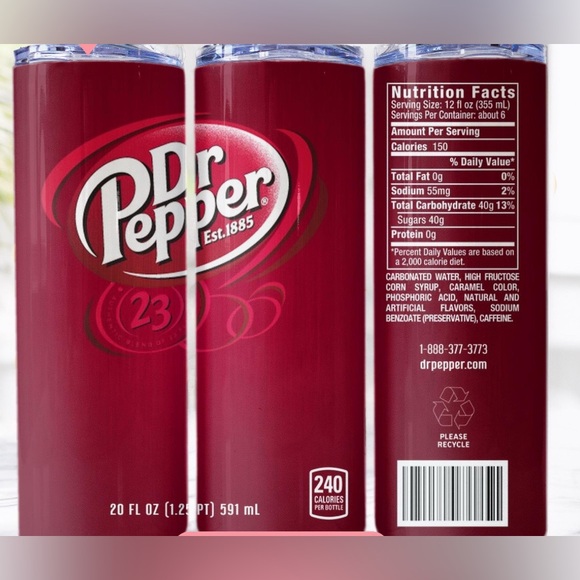 Accessories - Dr Pepper 20 fl oz tumbler
